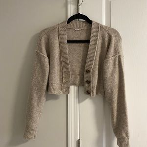 Garage Cropped Cardigan